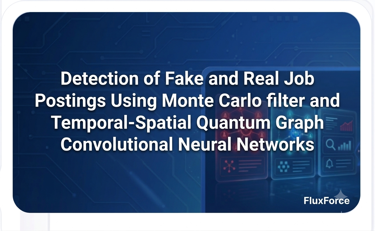 Detection of Fake and Real Job Postings Using Monte Carlo filter and Temporal-Spatial Quantum Graph Convolutional Neural Networks