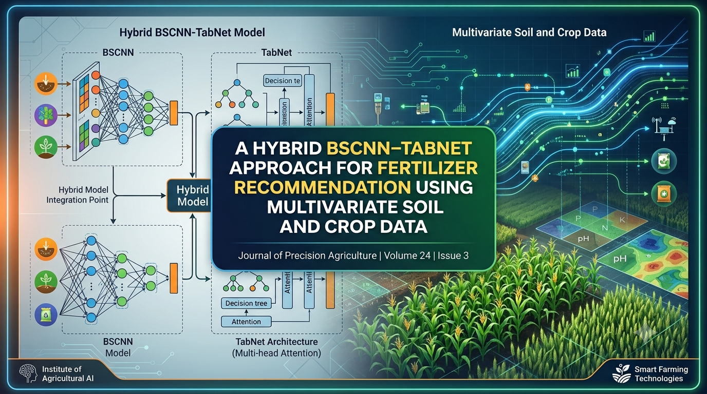 A Hybrid BSCNN–TabNet Approach for Fertilizer Recommendation Using Multivariate Soil and Crop Data