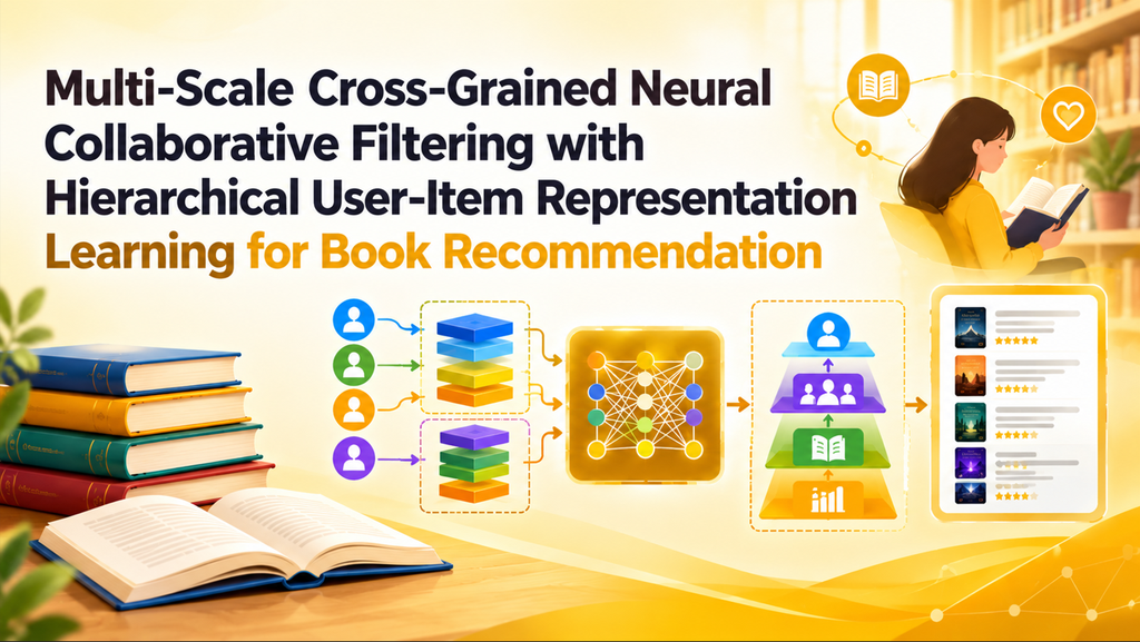 Multi-Scale Cross-Grained Neural Collaborative Filtering with Hierarchical User-Item Representation Learning for book recommendation