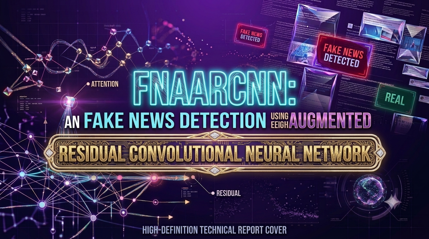 FNAARCNN: Fake News Detection Using an Attention-Augmented Residual Convolutional Neural Network