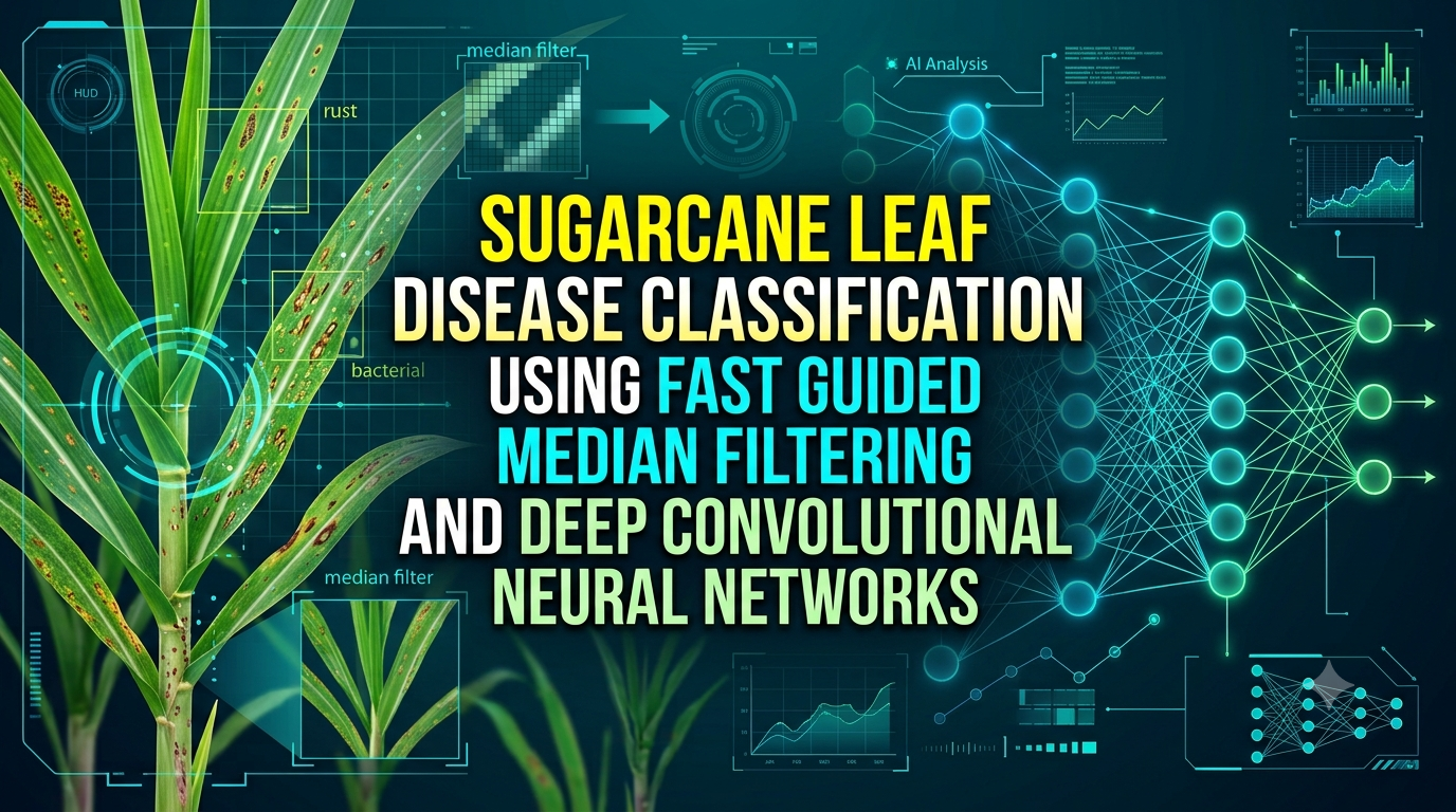 Sugarcane Leaf Disease Classification Using Fast Guided Median Filtering and Deep Convolutional Neural Networks