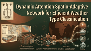 Dynamic Attention Spatio-Adaptive Network for Efficient Weather Type Classification