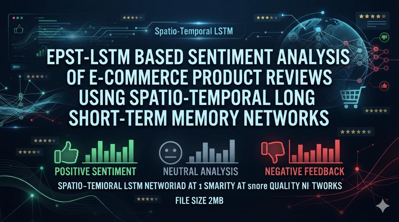 EPST-LSTM Based Sentiment Analysis of E-Commerce Product Reviews Using Spatio-Temporal Long Short-Term Memory Networks