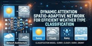 Dynamic Attention Spatio-Adaptive Network for Efficient Weather Type Classification